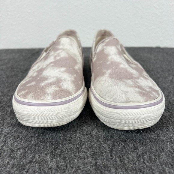 Keds Double Decker‎ Tie Dye Slip On Sneakers Women's 8.5W Wide Mauve - Picture 2 of 9